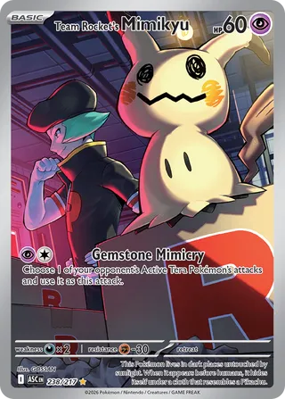 Team Rocket's Mimikyu (Ascended Heroes 238/217)